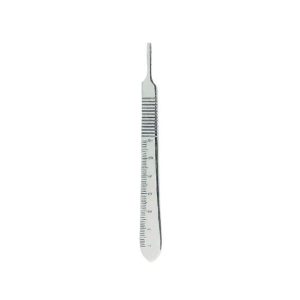 Scalpel Handle Fig. 7 – Stainless Steel Surgical Scalpel Handle, Durable and Sterilizable