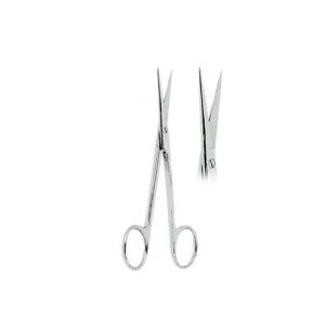 Gum Scissors Straight Fig. 1 – 12 cm Precision Dental Scissors, Stainless Steel