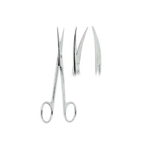 Gum Scissors Curved Fig. 2 – Precision Dental Scissors, Stainless Steel