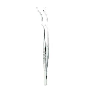 Semken-Taylor Tissue & Suture Pliers 1x2 Teeth Fig. 2 – 12.5cm Surgical Forceps | Stainless Steel Precision Tweezer for Medical, Dental & Surgical Use