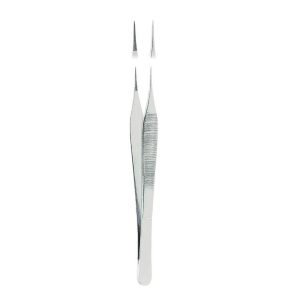 Micro-Adson Tissue Pliers – 15cm Fine Tip Surgical Forceps | Precision Stainless Steel Tweezer for Microsurgery, Dental & Medical Use