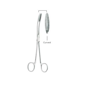 Gross-Maier Dressing Forceps Curved 20cm – Stainless Steel Surgical Instrument for Precise Wound Care and Dressing
