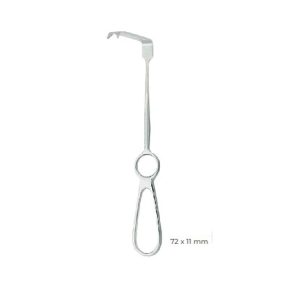 Ramus Retractors for Nasal Spine 21cm – Surgical Instrument with 72x11mm Blades, Stainless Steel for Precise Tissue Retraction