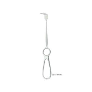 Ramus Retractors for Nasal Spine 21cm – Surgical Instrument with 35x11mm Blades, Stainless Steel for Precise Tissue Retraction
