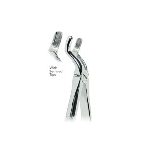 Extracting Forceps Fig. 67 – Serrated Tips for Upper Third Molars – Precision Dental Extraction Instrument