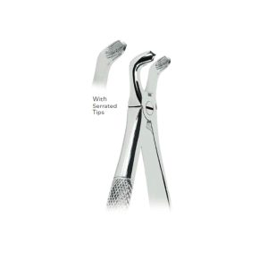 Extracting Forceps Fig. 79 – Serrated Tips for Lower Third Molars – Precision Dental Extraction Instrument