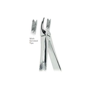 Extracting Forceps Fig. 66R – Serrated Tips for Upper Molars (Right) – Precision Dental Extraction Instrument