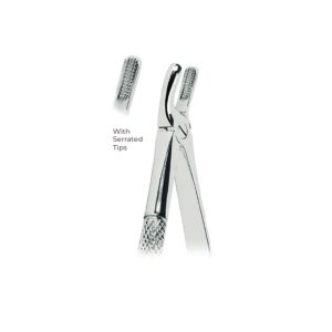 Extracting Forceps - Mead Pattern With serrated tips for  Upper molars  Fig. MD2