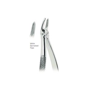 Extracting Forceps for Children Fig. 30S – Serrated Tips for Upper Incisors and Roots – Precision Pediatric Dental Extraction Tool