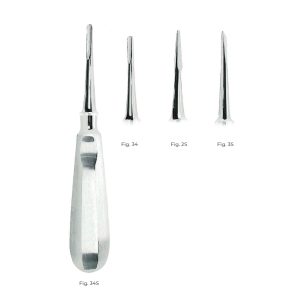 Seldin Root Elevators Fig. 2S – High-Quality Stainless Steel Dental Extraction Tool for Precise Oral Surgery Procedures