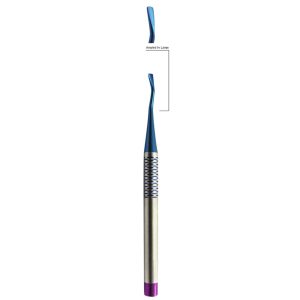 PDL Elevator Angled Out Large Black 16.5cm – Durable Dental Tool for Precise Periodontal Ligament Elevation