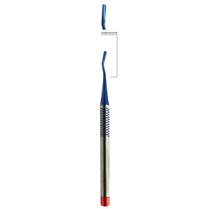 PDL Elevator Angled Out Small Red 16.5cm – Precision Dental Tool for Periodontal Ligament Elevation and Extraction