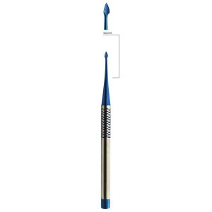 PDL Elevator Bayonet Light Blue 16.5cm – Durable Dental Tool for Precise Periodontal Ligament Elevation and Extraction