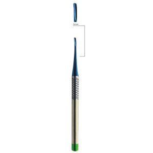 PDL Elevator Curved Green 16.5cm – Precision Dental Tool for Periodontal Ligament Elevation and Tooth Extraction