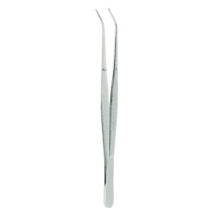 London-College Tweezer 15cm Fig 2 – Durable Dental Tweezers for Precise Handling & Comfortable Grip in Clinical Practice