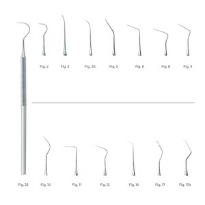 Explorers Anatomic Handle Fig. 3 – Precision Dental Explorer for Accurate Caries Detection & Ergonomic Clinical Performance