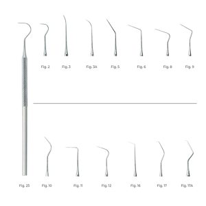 Explorers Anatomic Handle Fig. 6 – Ergonomic Dental Explorer for Precise Caries Detection & Superior Tactile Control