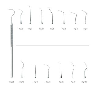 Explorers Anatomic Handle Fig. 3A – Ergonomic Dental Explorer for Enhanced Tactile Sensitivity & Accurate Caries Detection