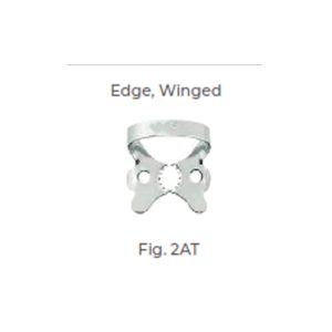 Dental Clamp Fig 2AT – Winged Premolar Clamp with Elongated Collars for Secure, Stable Rubber Dam Isolation in Dental Procedures