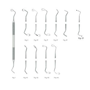 Hollenback Amalgam Instruments, Fig H3 – Durable Dental Tools for Precise Carving, Shaping, and Contouring of Amalgam Restorations