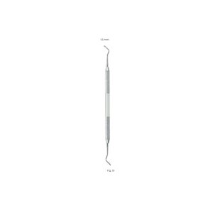 Excavators, SS White Type, 1.6mm, Fig 19 – Durable Dental Instruments for Precise Caries Removal and Cavity Preparation in Restorative Work