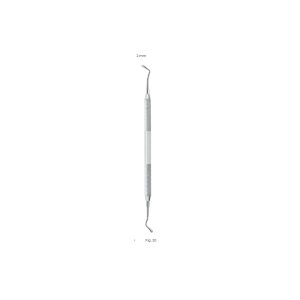 Excavators, SS White Type, 2mm, Fig 20 – High-Quality Dental Instruments for Efficient Caries Removal and Cavity Preparation in Dentistry