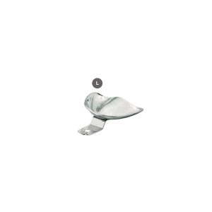 Perforated Solid S.S. impression trays with retention rim for total dentures Large Sized (L) for Upper edentulous jaw, U61
