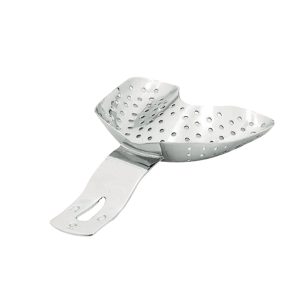 Professional Ehricke S.S. Dental Impression Trays for Edentulous Upper Jaws, 64x46mm for complete dentures