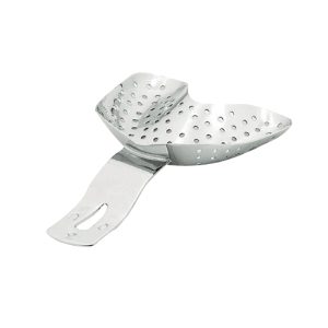 Professional Ehricke S.S. Dental Impression Trays for Edentulous Upper Jaws, 68x53mm for complete dentures
