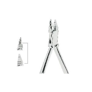 Professional Young loop forming pliers for 0.7mm orthodontic wires - Precision Young-style Dental wire bending pliers for Nance and utility loops