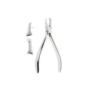 Affordable Short nose orthodontic plier for molar band removal - Compact & Easy-grip dental plier for tight spaces in oral cavity