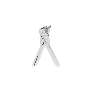 Professional orthodontic Distal end wire cutter with tungsten carbide inserts - High precision TC-insert dental pliers for clean wire cuts