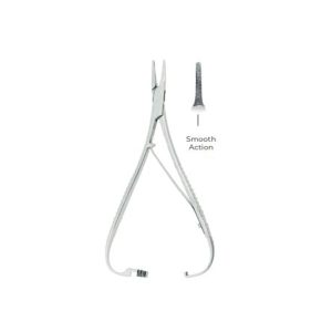 Lichtenberg Needle Holder 17cm – Smooth Action Stainless Steel Surgical Instrument for Precise Suturing Control