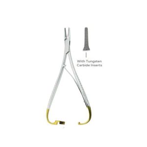 Lichtenberg Needle Holder 17cm with Tungsten Carbide Inserts – Surgical Instrument for Enhanced Grip & Durability