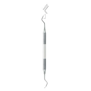 Rhodes Back-Action Chisels SC Light Fig. 36/37 – Precision Dental Surgical Bone Chisels, Stainless Steel, Lightweight Design