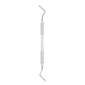 Lucas Bone Curettes Tornado Fig. 85 – Precision Surgical Instrument for Bone Debridement, Stainless Steel, Durable Dental Tool