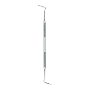 Schluger Files Fig. 9/10 – Precision Dental Surgical Instruments for Bone Smoothing & Contouring, Stainless Steel Double-Ended Tools