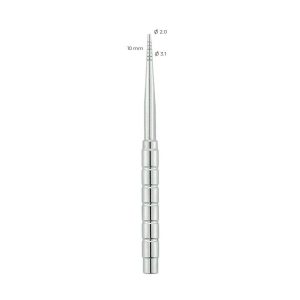 Osteotomes Set 155mm – 10mm Width with Ø 2.0mm & Ø 3.1mm Tips – Stainless Steel Tools for Bone Surgery & Expansion