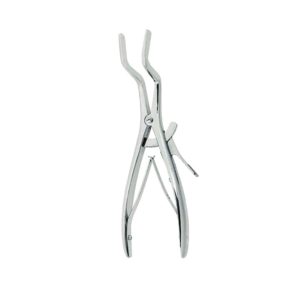Roser-Koenig Mouth Gag with Tongue Forceps 19cm – Surgical Retractor for Oral, Throat & Dental Procedures
