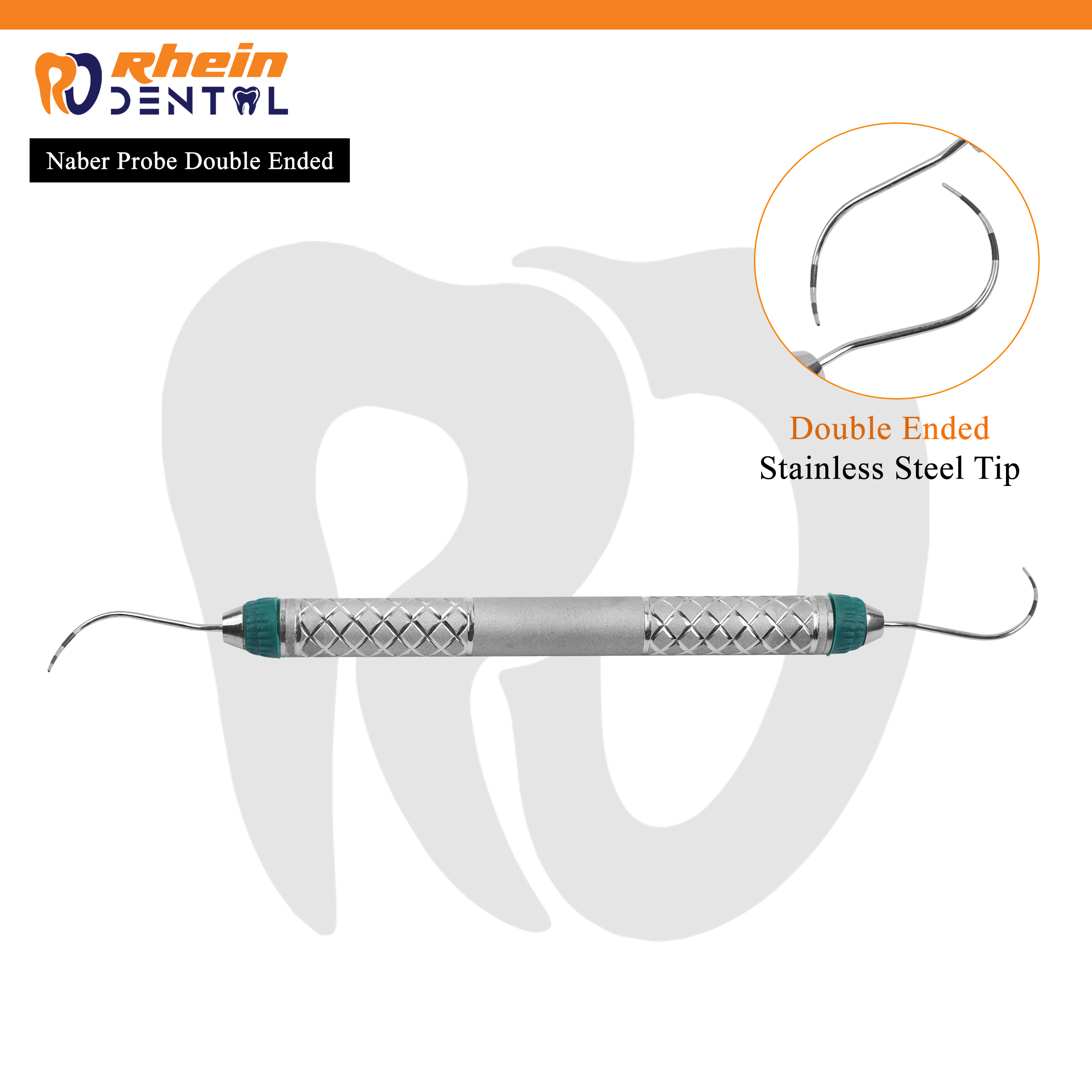 Professional Naber Probe Double Ended – Precision Periodontal Dental Diagnostic Instrument