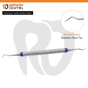 Excavatar Curette Double Ended dental instrument for periodontal scaling