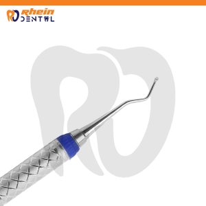 Stainless steel periodontal curette double ended for dental clinics