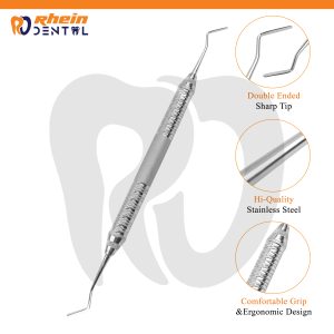 Professional Interproximal Carver Double Ended – Precision Dental Restorative Instrument.