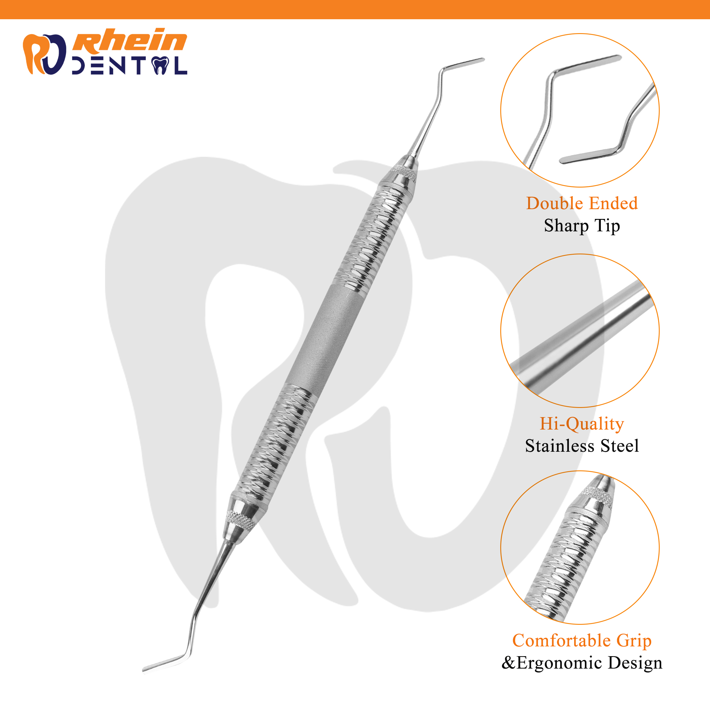 Professional Interproximal Carver Double Ended – Precision Dental Restorative Instrument.