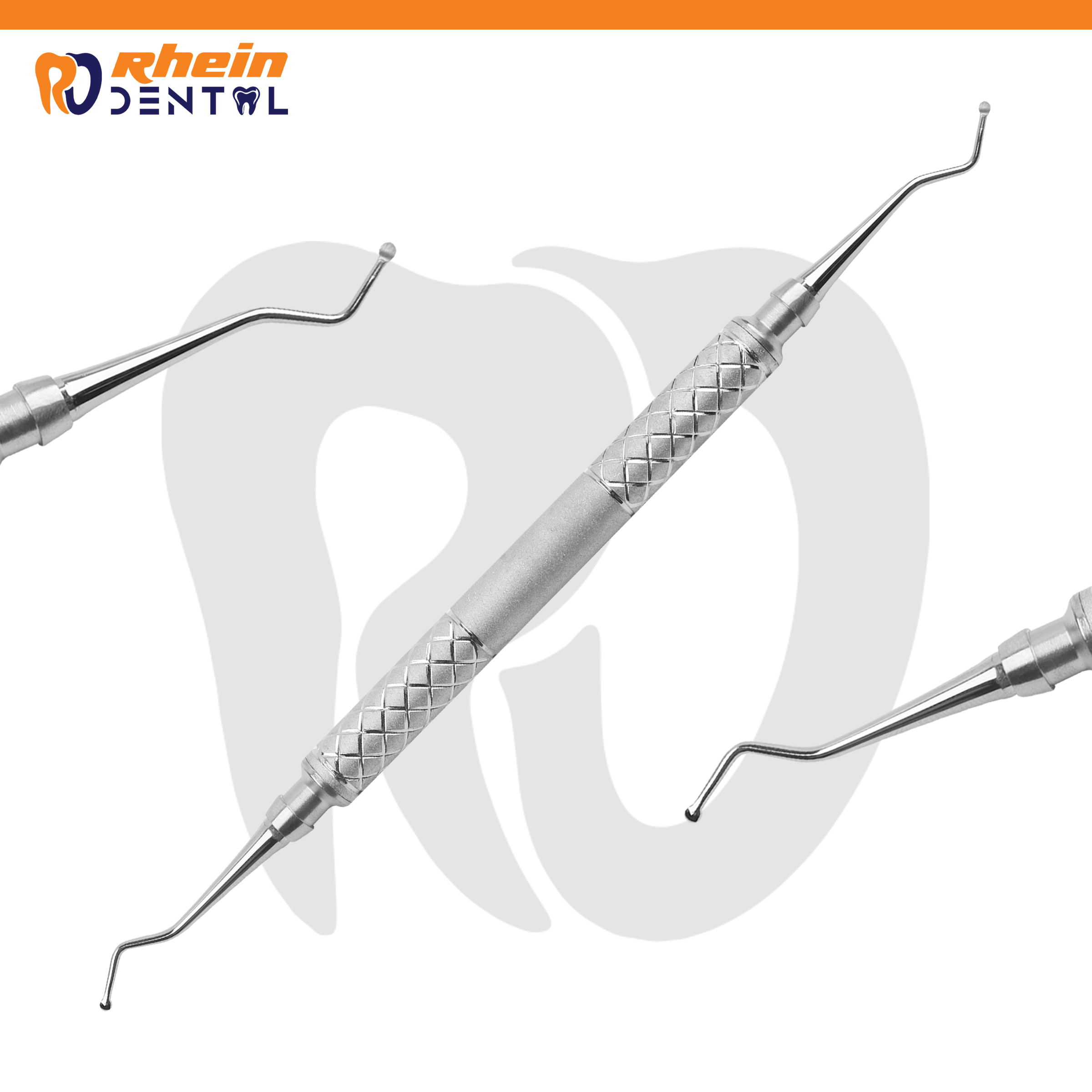 High precision Excavatar Curette Double Ended used for scaling and root planing