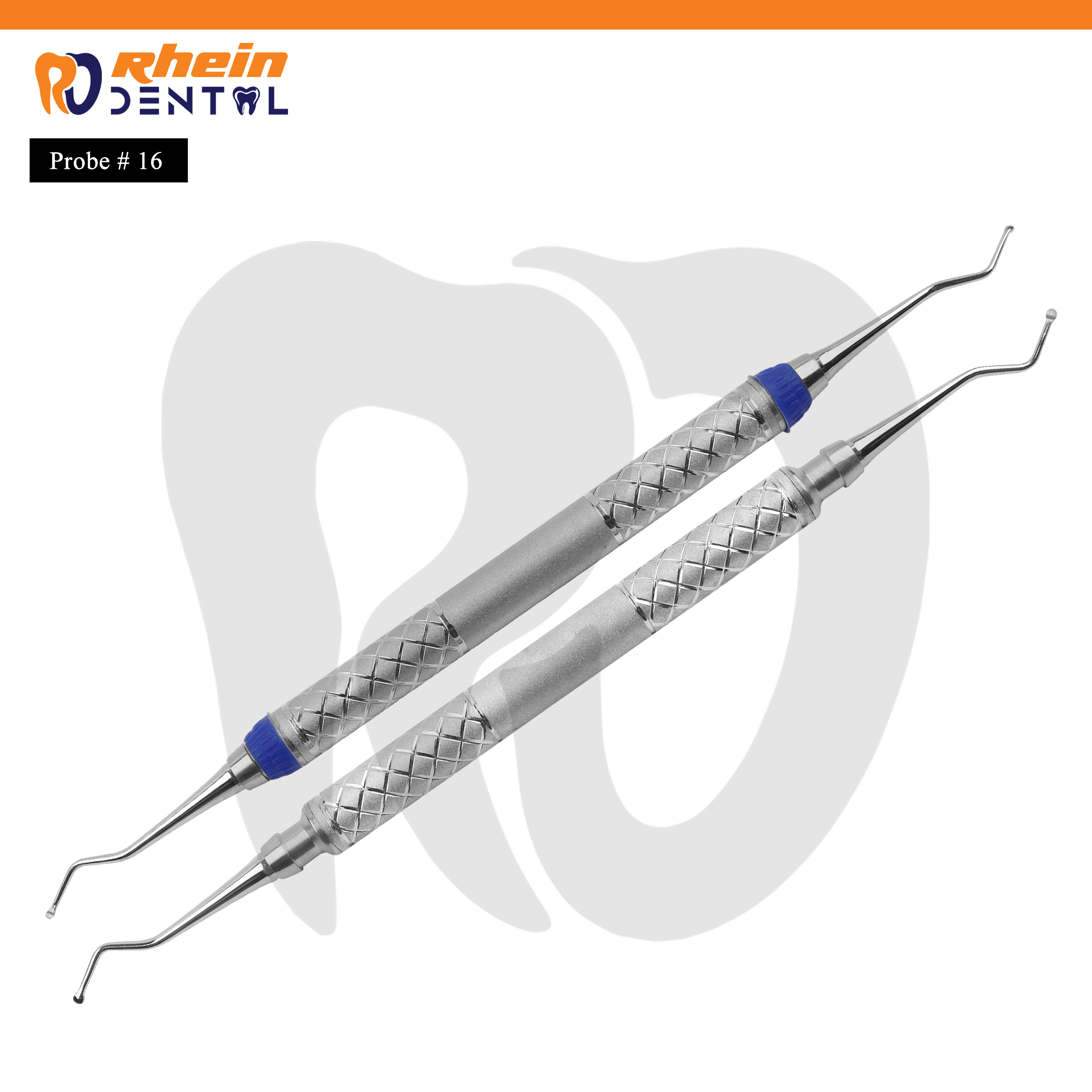 Probe 16 Double Ended – Ergonomic Stainless Steel Dental Diagnostic Instrument for Precision Exams