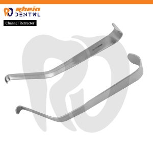 Channel Retractor – Curved Blade Structure, Anti-Glare Satin Finish & Medical-Grade Stainless Steel Design