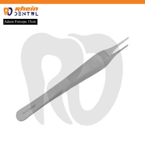 Adson Forceps 15 cm – Fine-Tip, Mirror-Polished Stainless Steel Surgical Instrument
