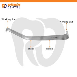 Channel Retractor – Curved Blade Structure, Anti-Glare Satin Finish & Medical-Grade Stainless Steel Design