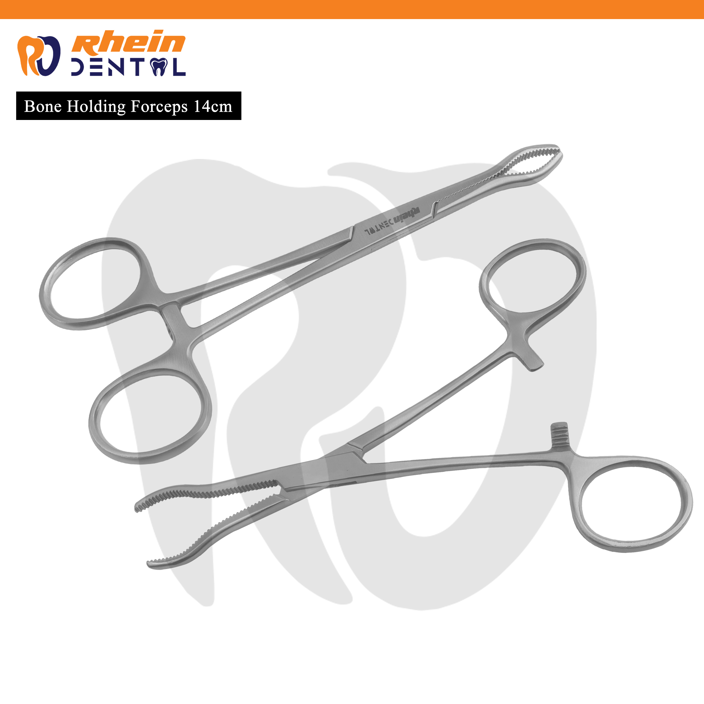 Backhaus Towel/Bone Holding Forceps 13 cm – Maxillofacial Surgical Instrument